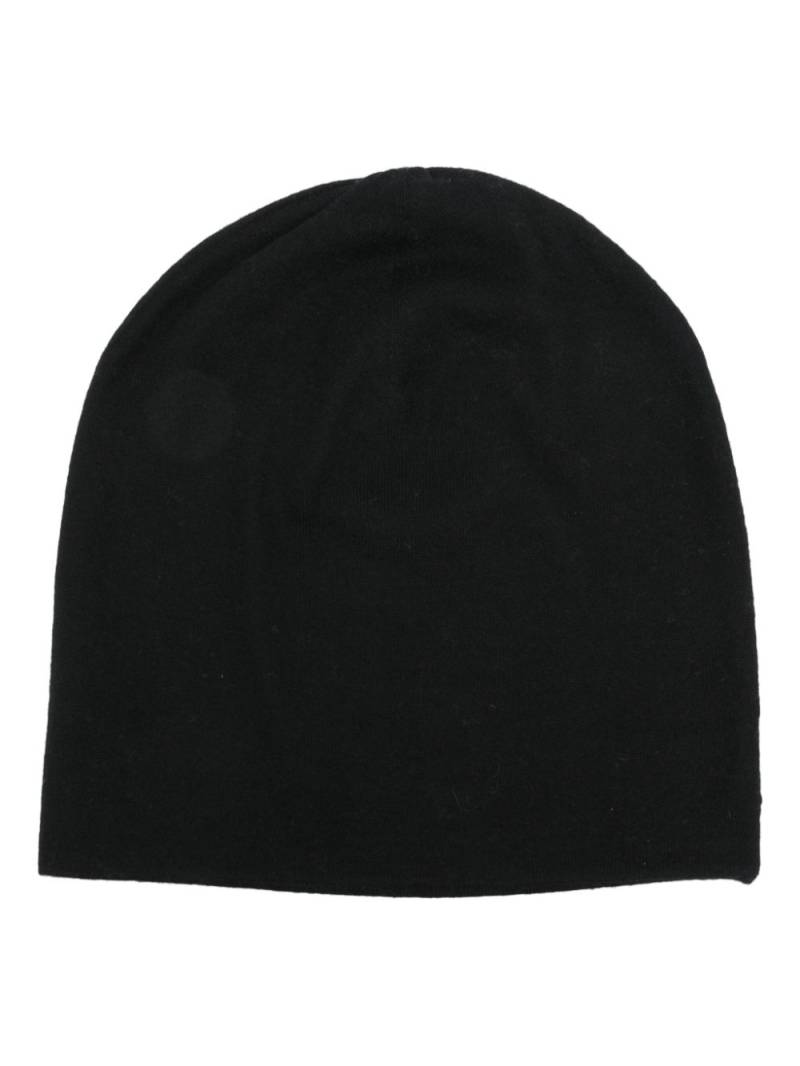 Frenckenberger cashmere beanie hat - Black von Frenckenberger