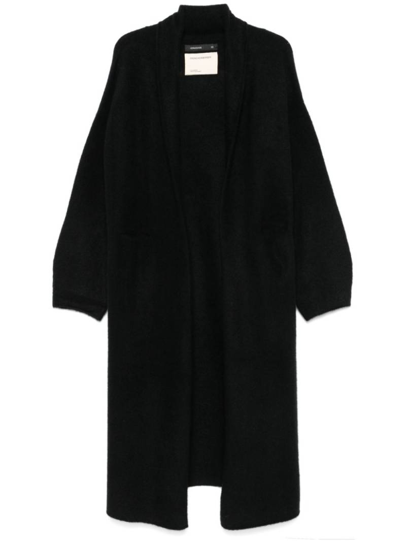 Frenckenberger cashmere cardi-coat - Black von Frenckenberger