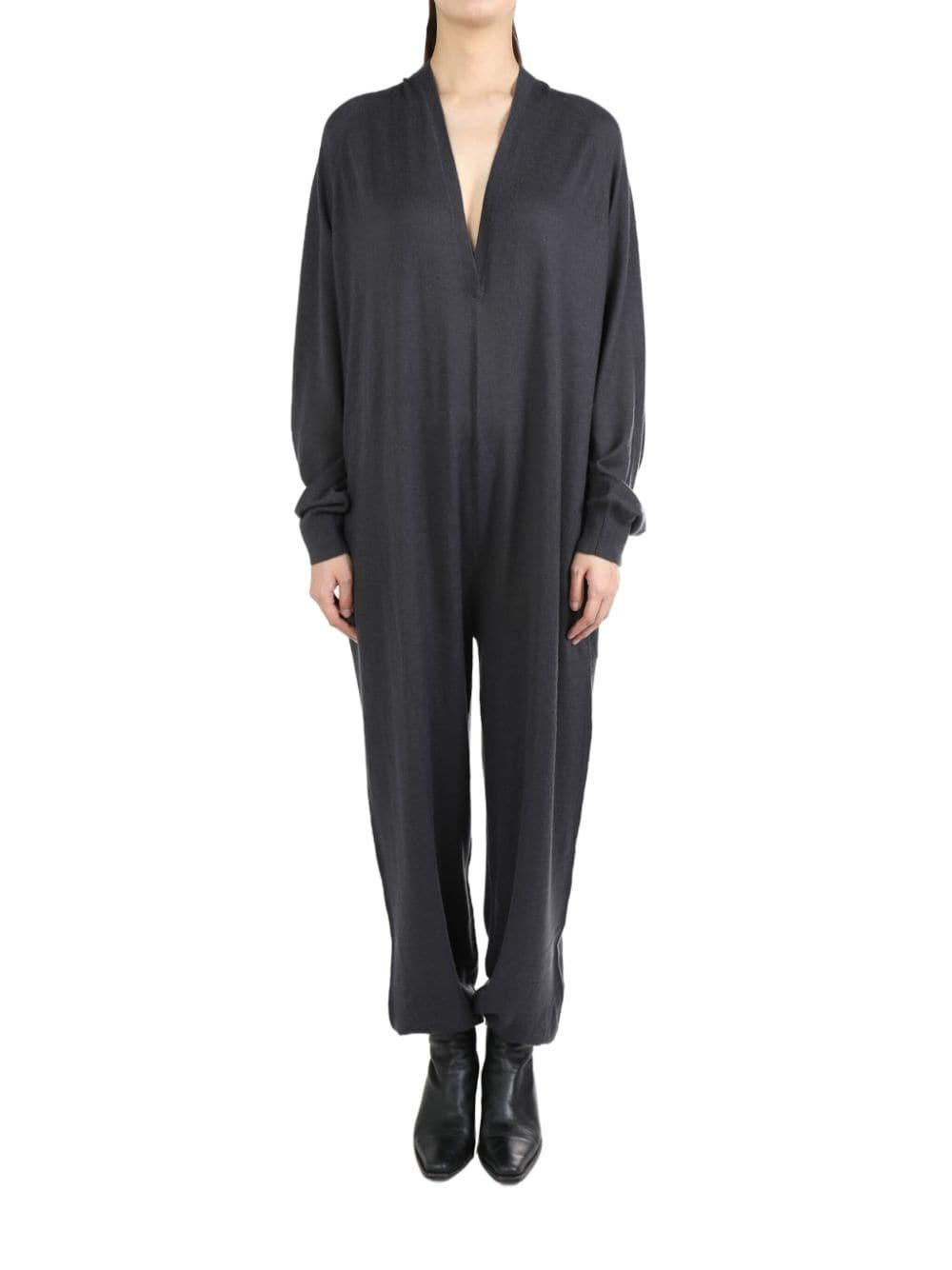 Frenckenberger cashmere jumpsuit - Grey von Frenckenberger