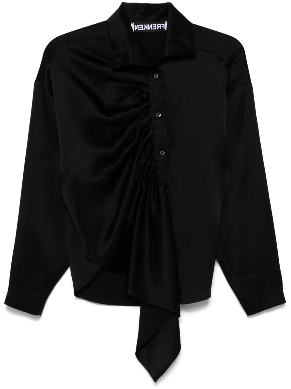 Frenken Morter blouse - Black von Frenken