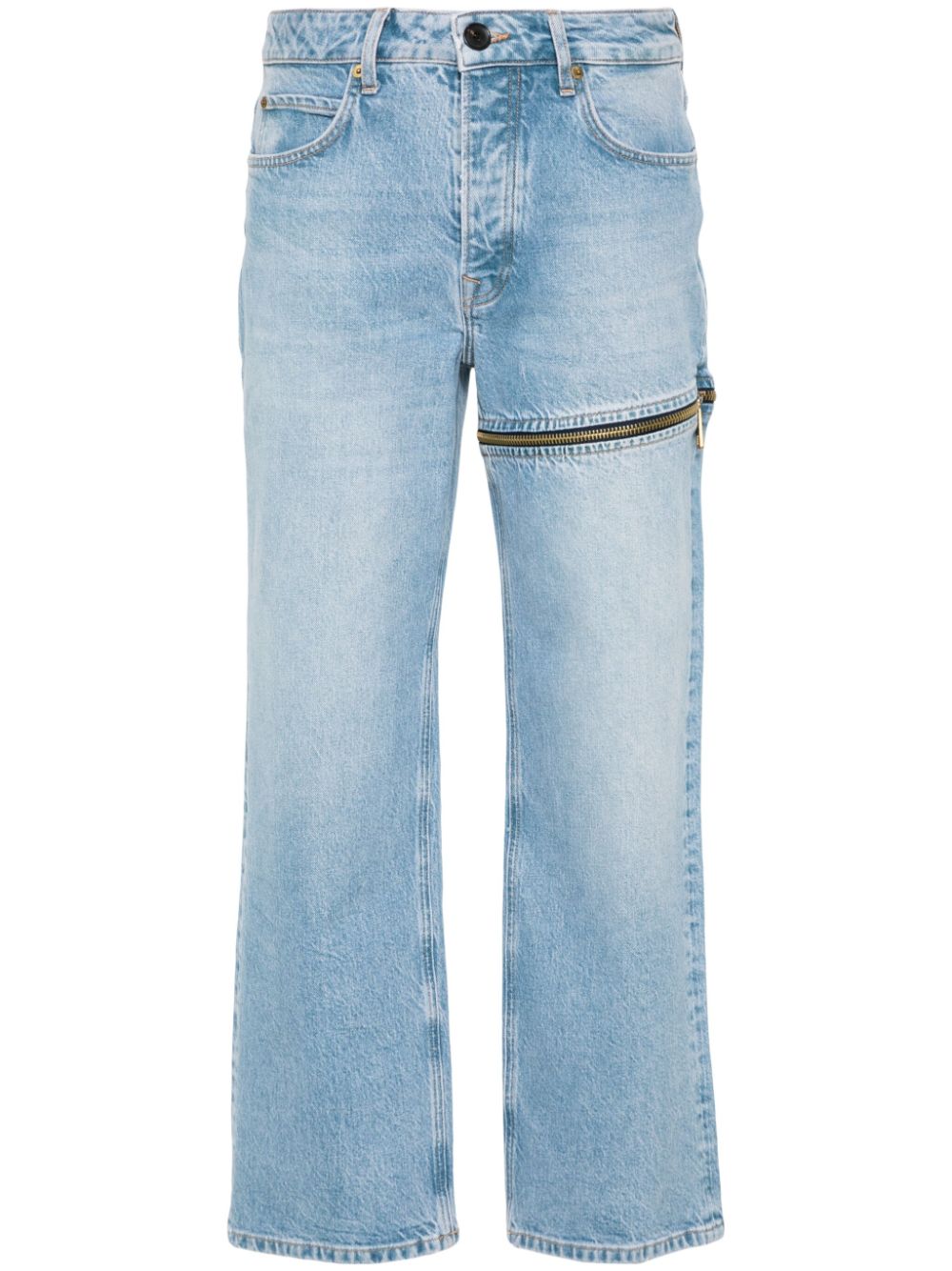 Frenken straight-leg jeans - Blue von Frenken