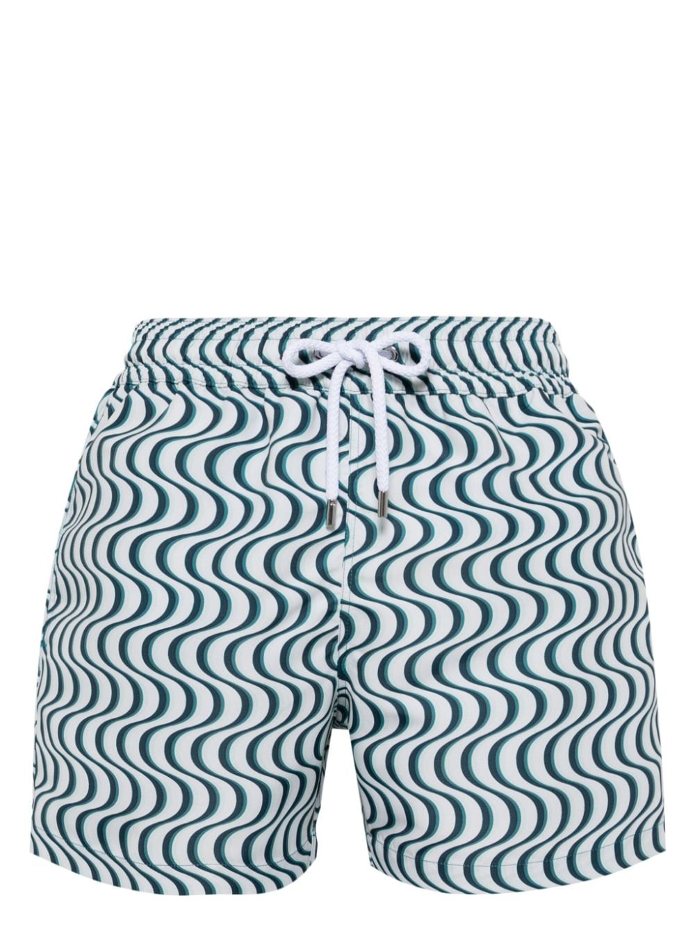 Frescobol Carioca Copa Camada-print swim shorts - Green von Frescobol Carioca