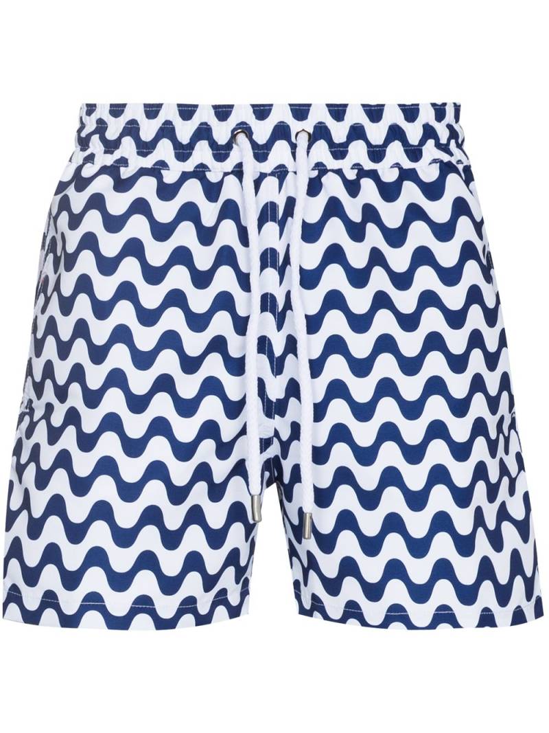 Frescobol Carioca Copacabana Sport swim shorts - White von Frescobol Carioca