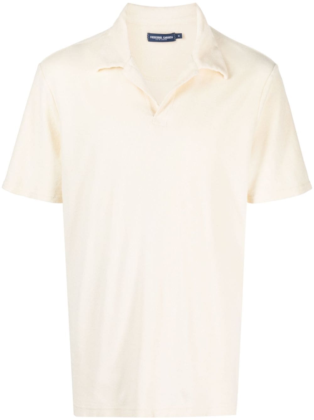 Frescobol Carioca Faustino terry-cloth polo shirt - Neutrals von Frescobol Carioca