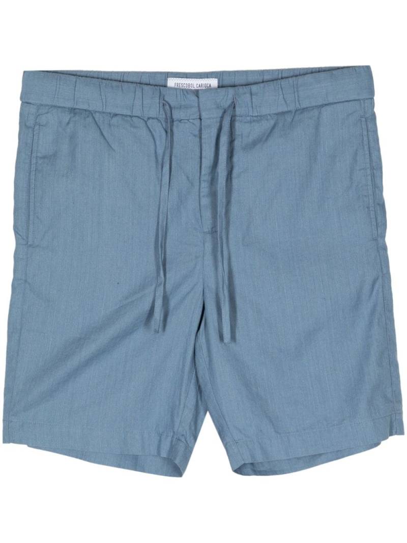 Frescobol Carioca Felipe drawstring shorts - Blue von Frescobol Carioca