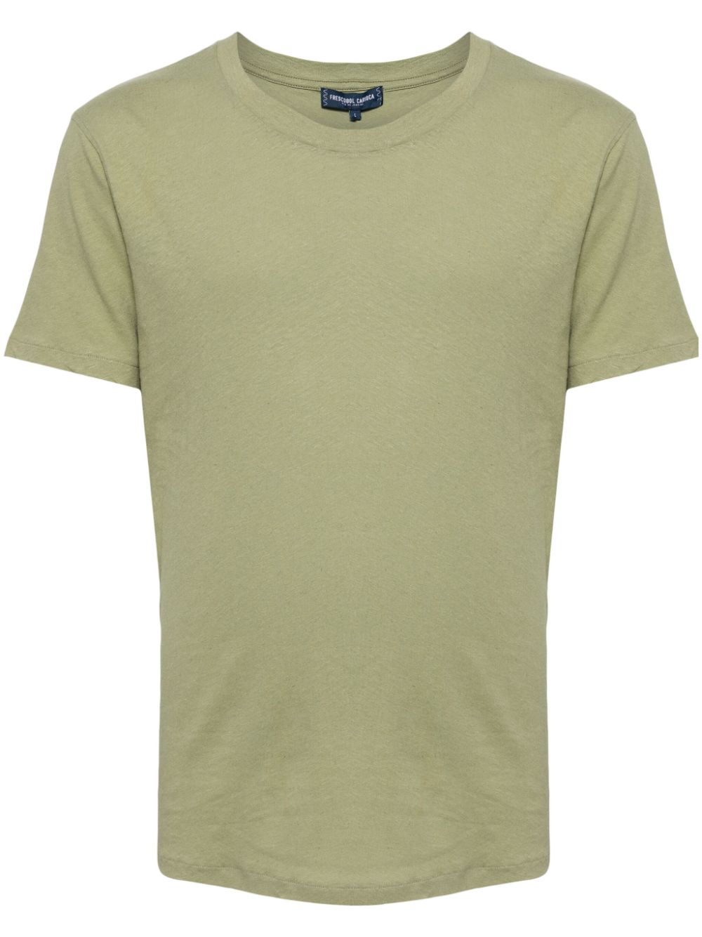 Frescobol Carioca Lucio cotton-linen T-shirt - Green von Frescobol Carioca