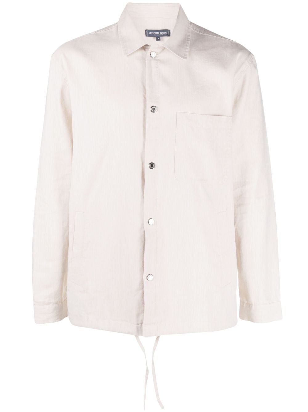 Frescobol Carioca chest-pocket shirt jacket - Neutrals von Frescobol Carioca