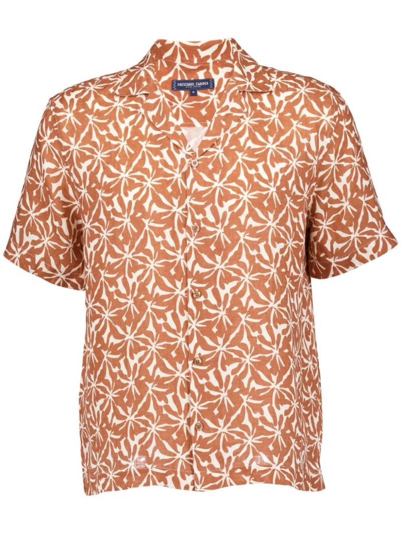 Frescobol Carioca floral-print shirt - Brown von Frescobol Carioca