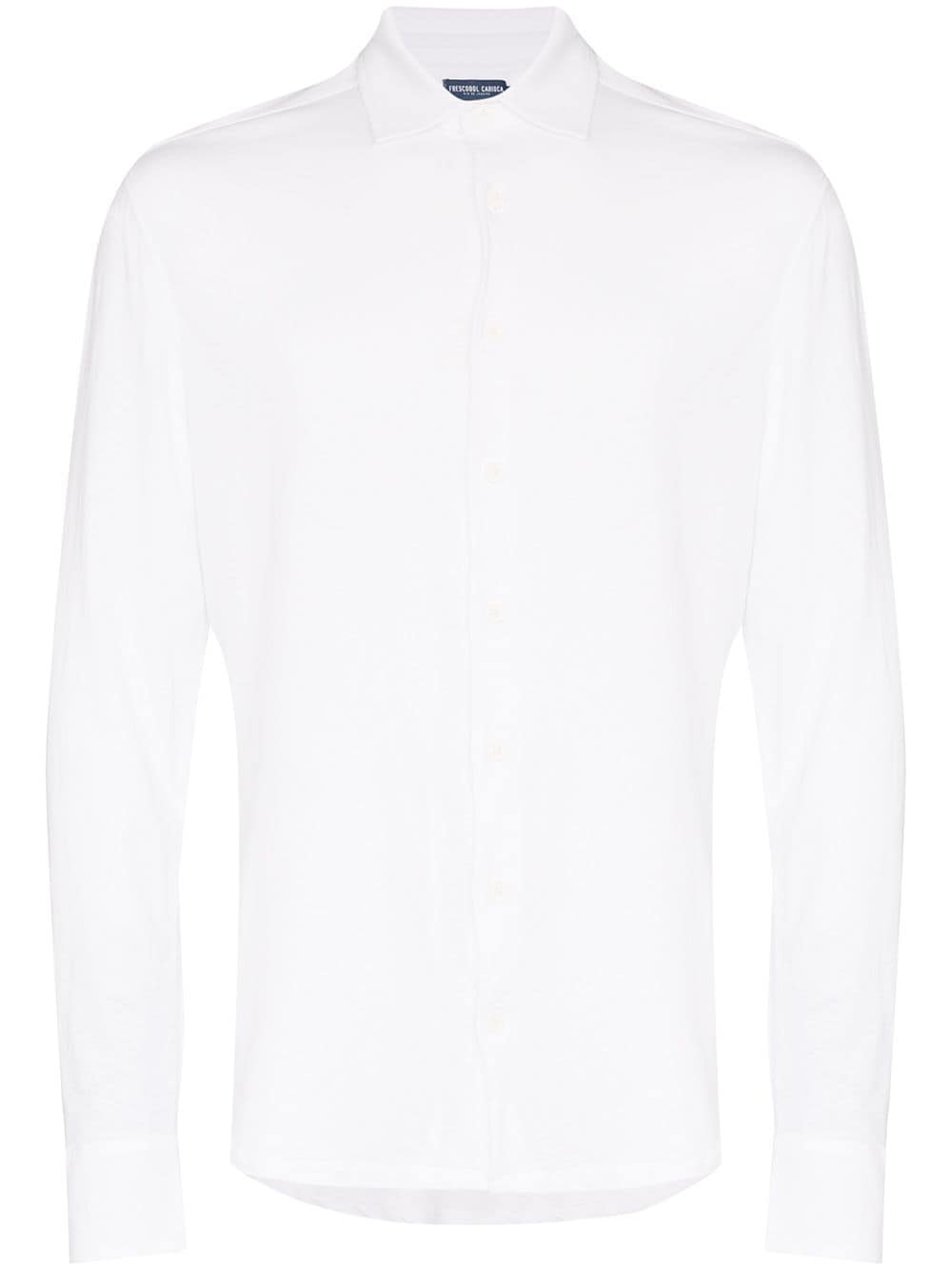 Frescobol Carioca jersey knit shirt - White von Frescobol Carioca