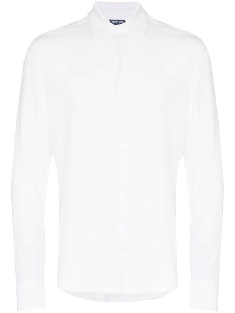 Frescobol Carioca jersey knit shirt - White von Frescobol Carioca