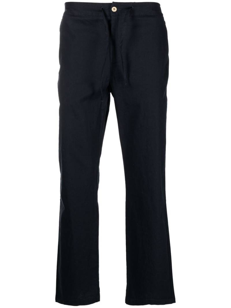 Frescobol Carioca straight leg trousers - Blue von Frescobol Carioca