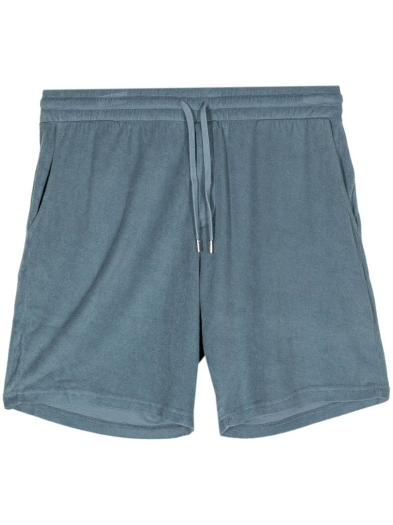 Frescobol Carioca terry drawstring shorts - Blue von Frescobol Carioca