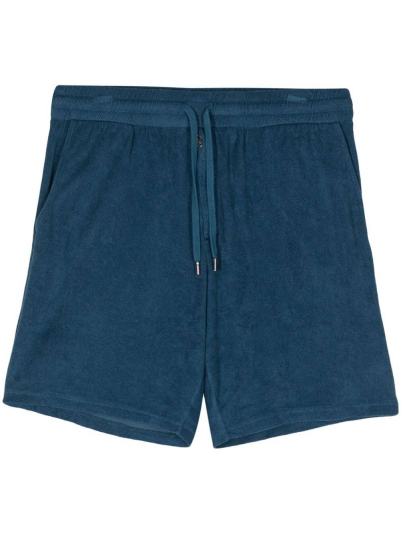 Frescobol Carioca towelling-finish deck shorts - Blue von Frescobol Carioca