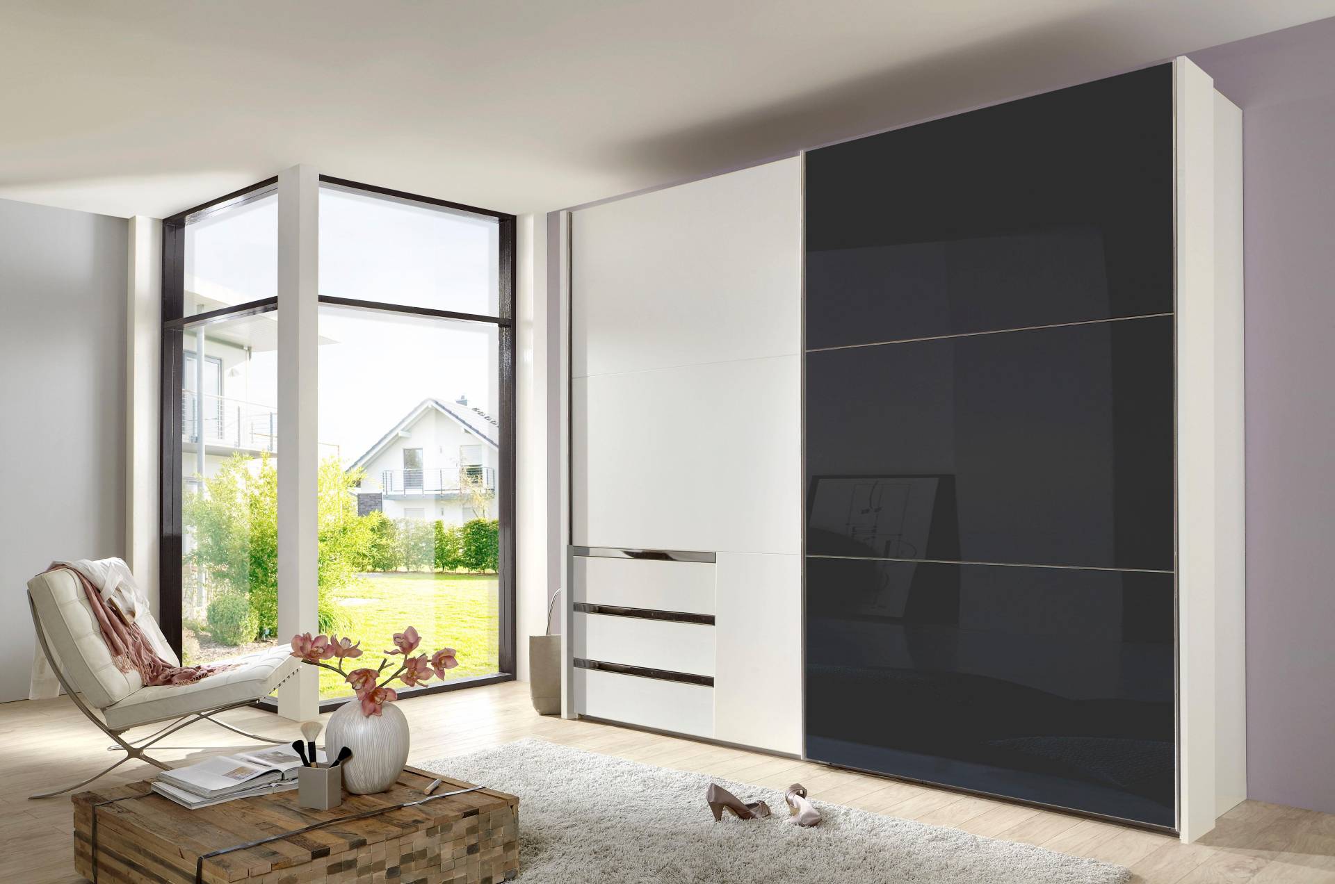 Wimex Schwebetürenschrank »Level by fresh to go«, mit Glastür Wimex Schwebetürenschrank »Level by fresh to go«, mit Glastür von Wimex