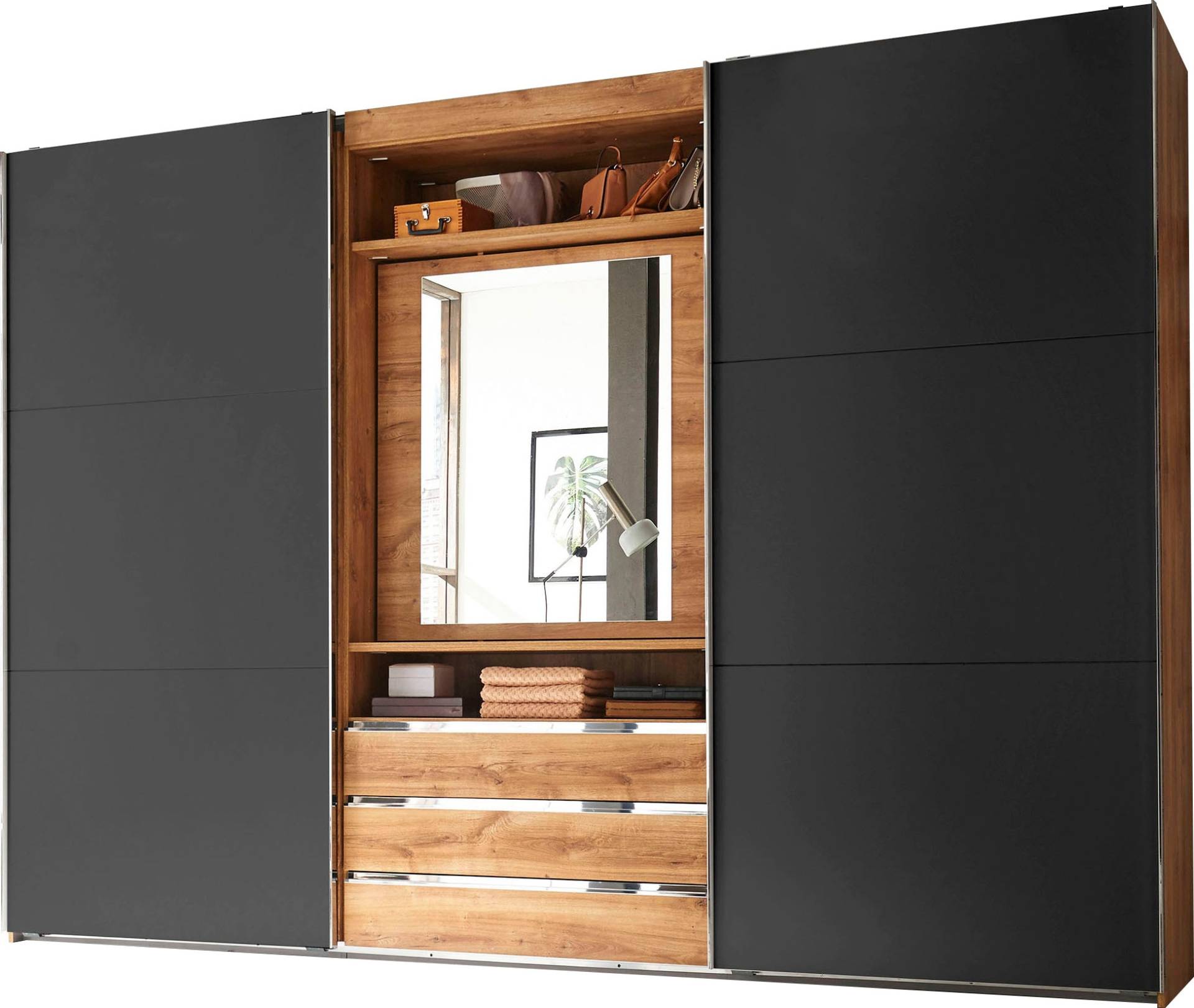 Wimex Schwebetürenschrank »Magic by fresh to go«, mit drehbarer Spiegeltür Wimex Schwebetürenschrank »Magic by fresh to go«, mit drehbarer Spiegeltür von Wimex