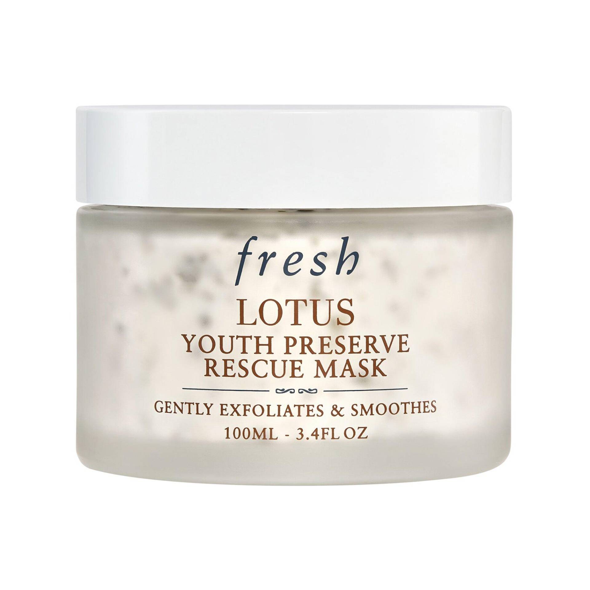 Lotus Youth Preserve Rescue Mask - Anti-aging-peeling-maske Mit Lotus Damen Fantasie 100 ml von Fresh