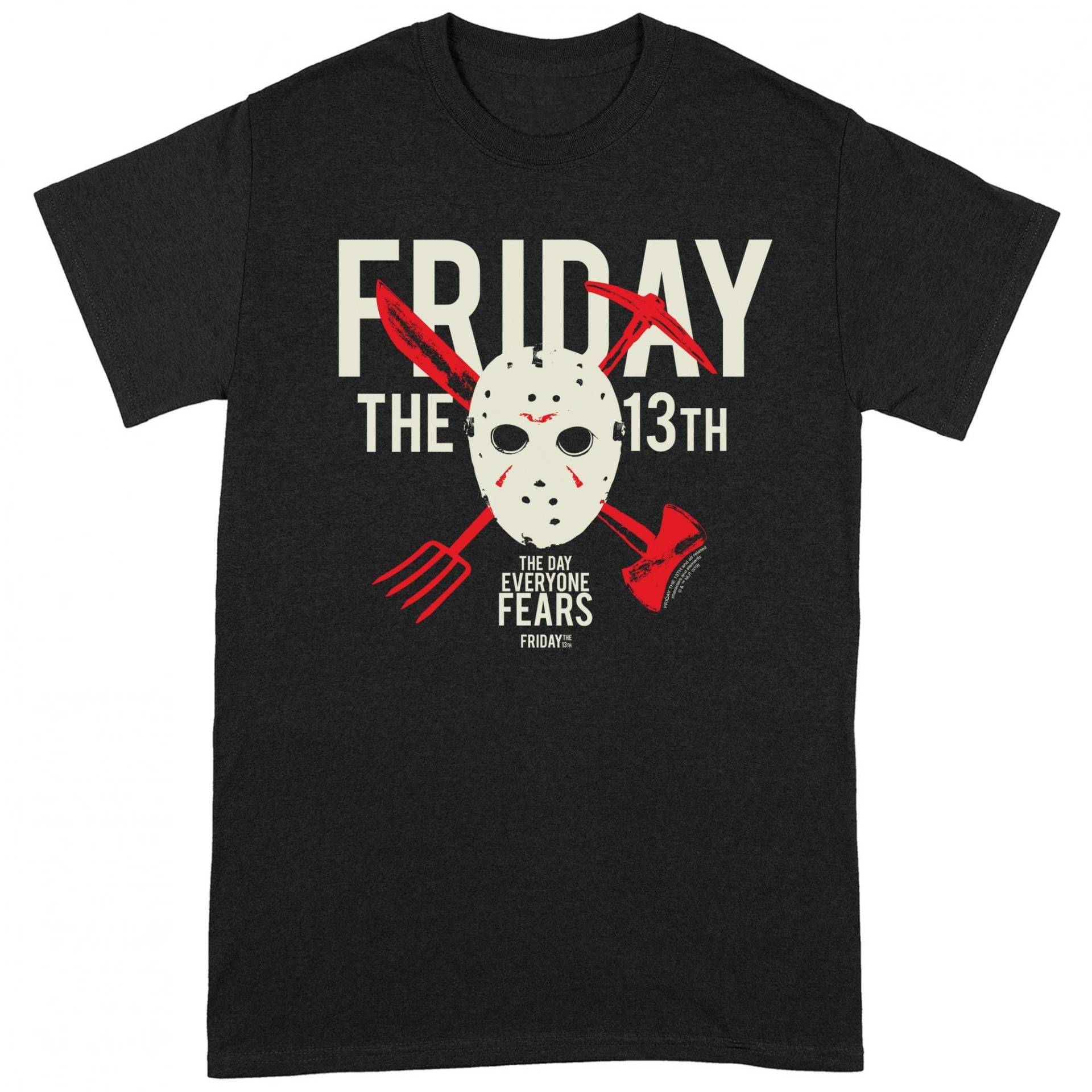 Friday The 13th - Day Of Fear TShirt, für Herren, Multicolor, Größe L von Friday The 13th