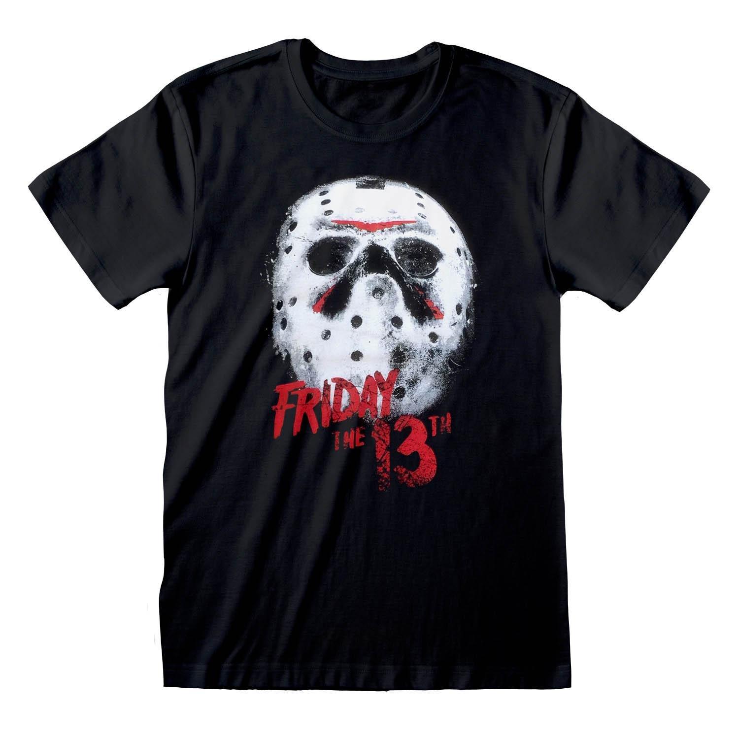 T-shirt Damen Schwarz L von Friday The 13th