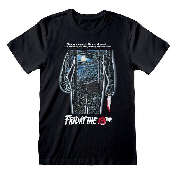 Tshirt Damen Schwarz XL von Friday The 13th