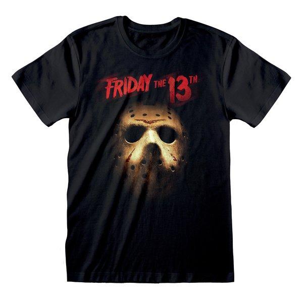 Tshirt Damen Schwarz L von Friday The 13th