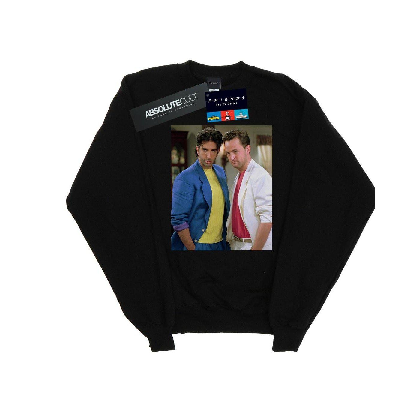 80's Ross And Chandler Sweatshirt Herren Schwarz S von Friends