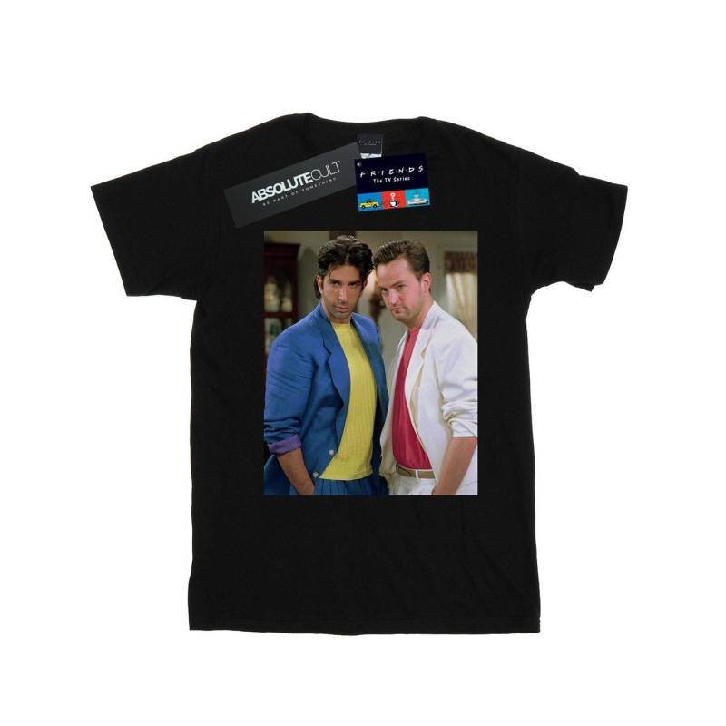 80's Ross And Chandler Tshirt Herren Schwarz 3XL von Friends