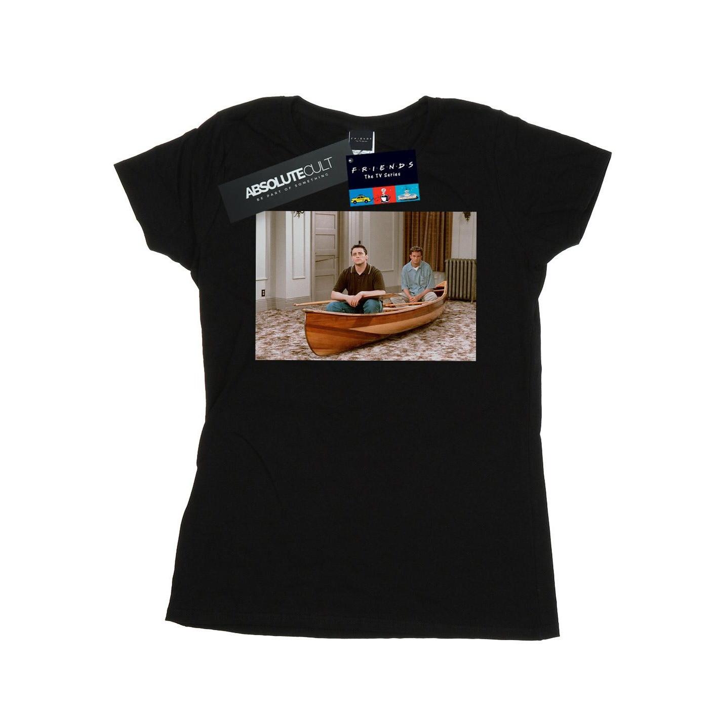 Boat Photo Tshirt Damen Schwarz XL von Friends