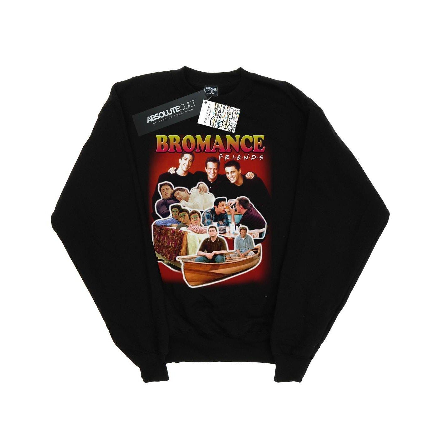 Bromance Homage Sweatshirt Herren Schwarz S von Friends