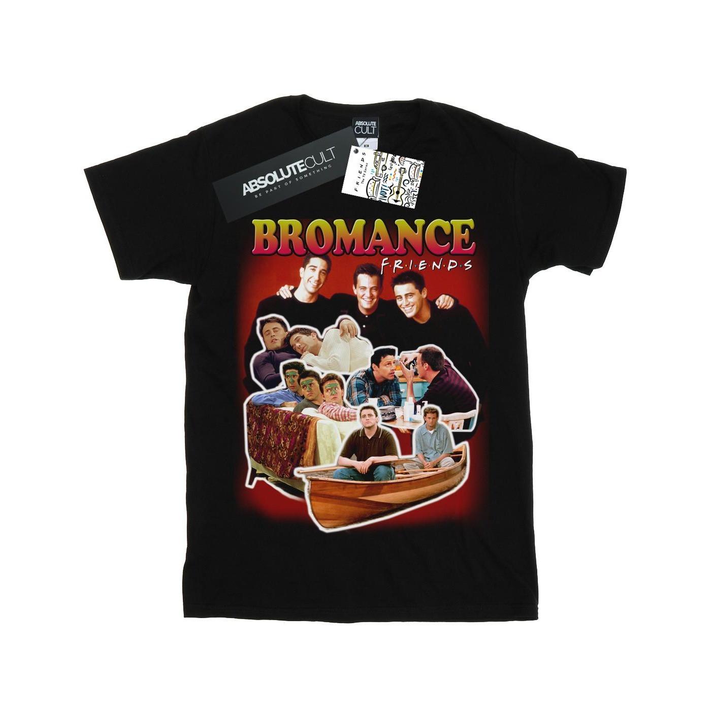 Bromance Homage Tshirt Mädchen Schwarz 104 von Friends