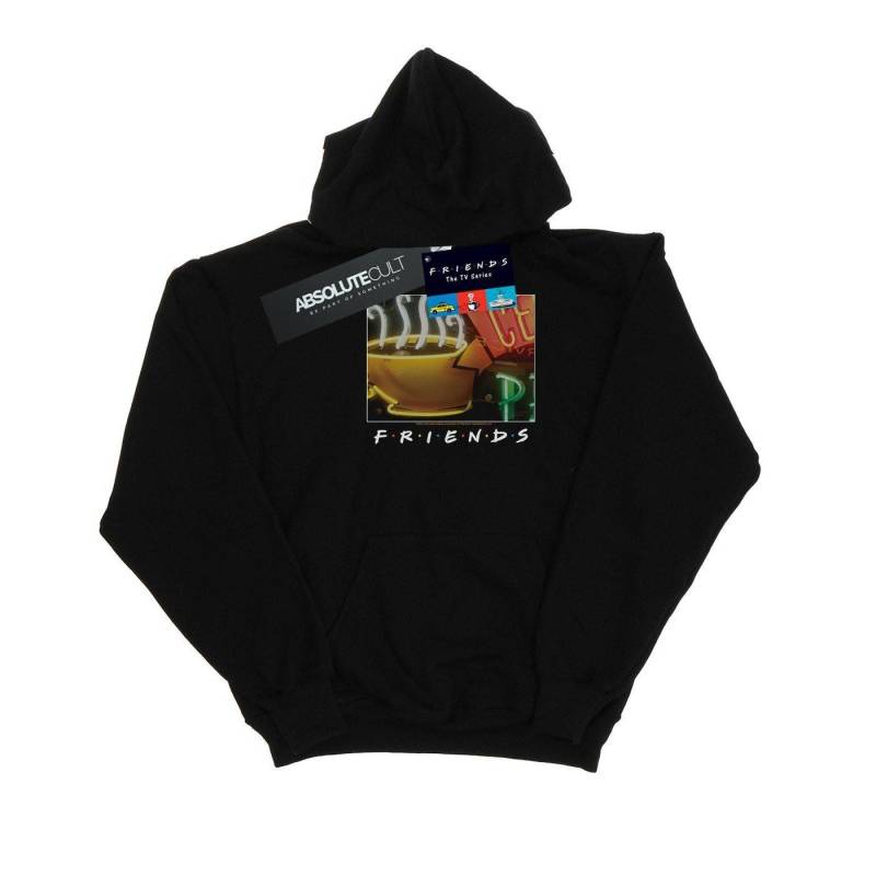 Central Perk Homage Kapuzenpullover Jungen Schwarz 128 von Friends