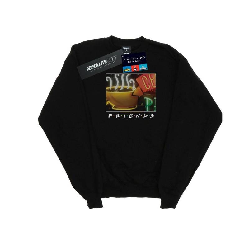 Central Perk Homage Sweatshirt Damen Schwarz L von Friends