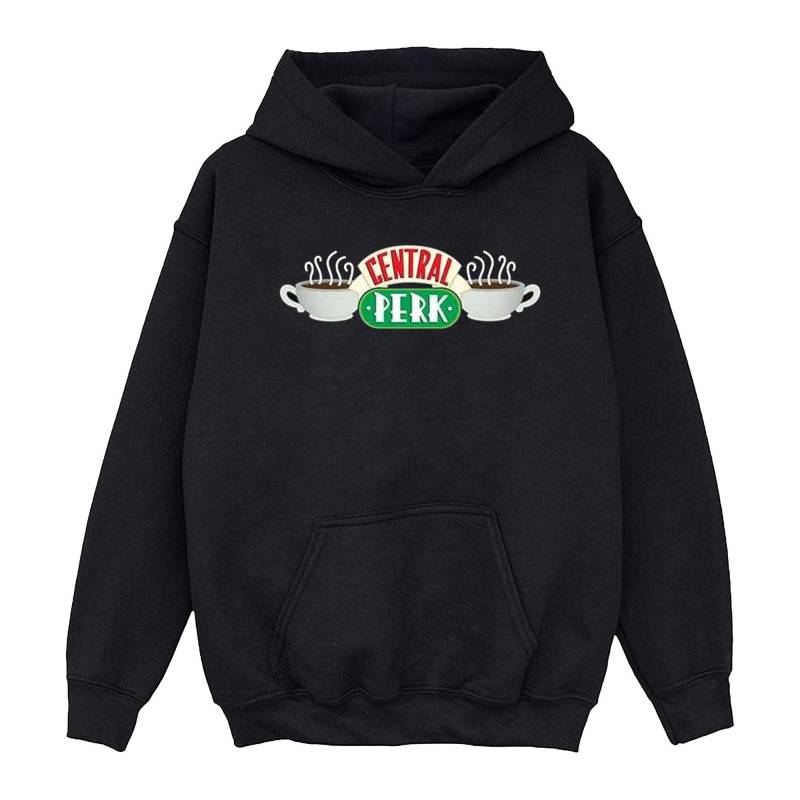 Central Perk Kapuzenpullover Jungen Schwarz 152-158 von Friends