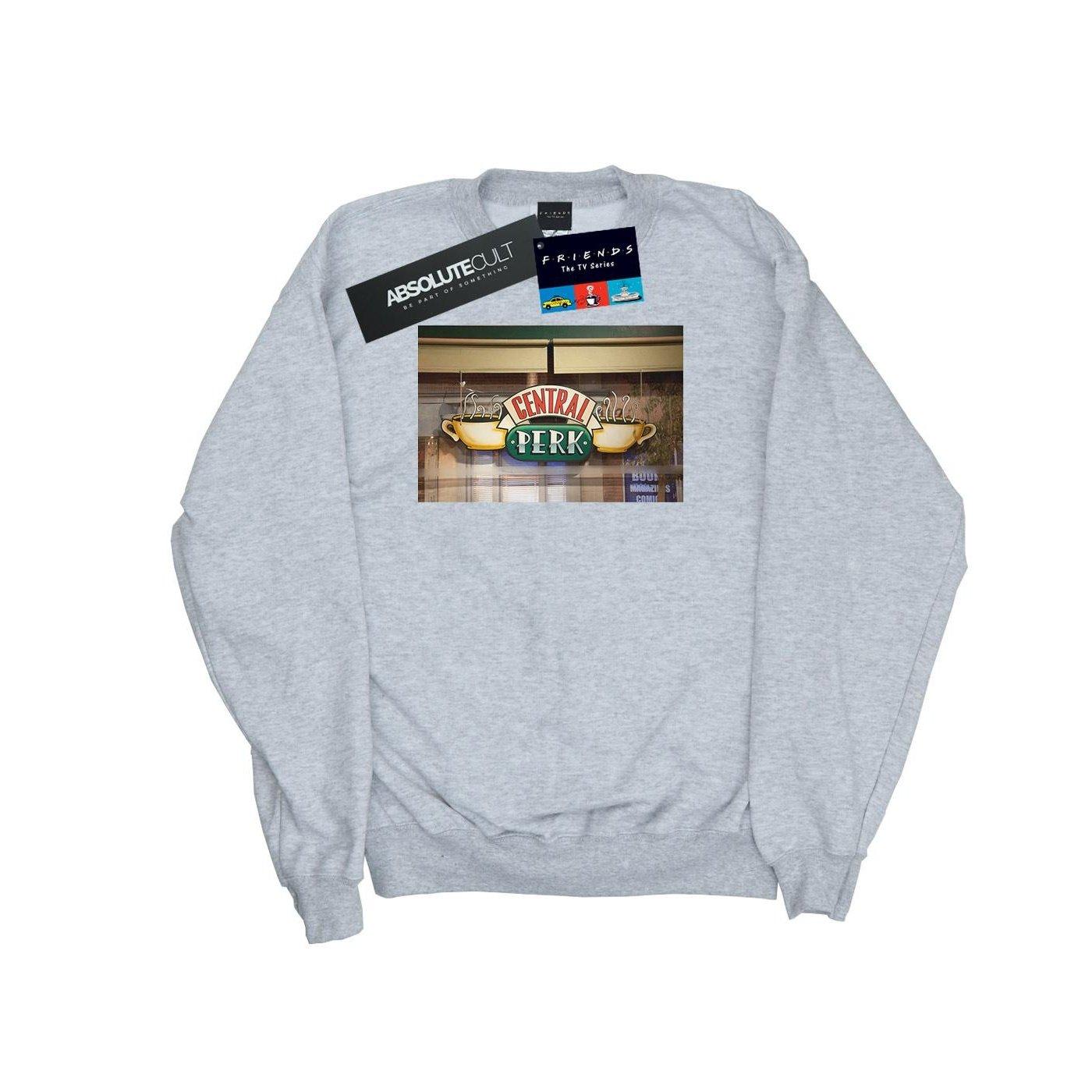 Central Perk Photo Sweatshirt Jungen Grau 116 von Friends