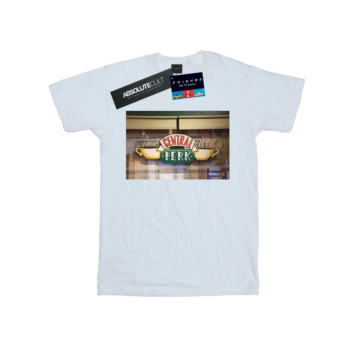 Central Perk Photo Tshirt Herren Weiss XL von Friends