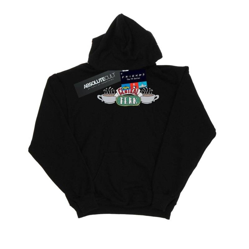 Central Perk Sketch Kapuzenpullover Damen Schwarz L von Friends