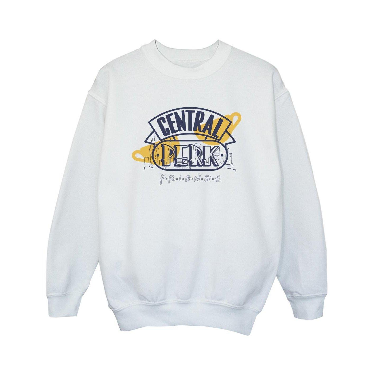 Central Perk Sweatshirt Jungen Weiss 104 von Friends