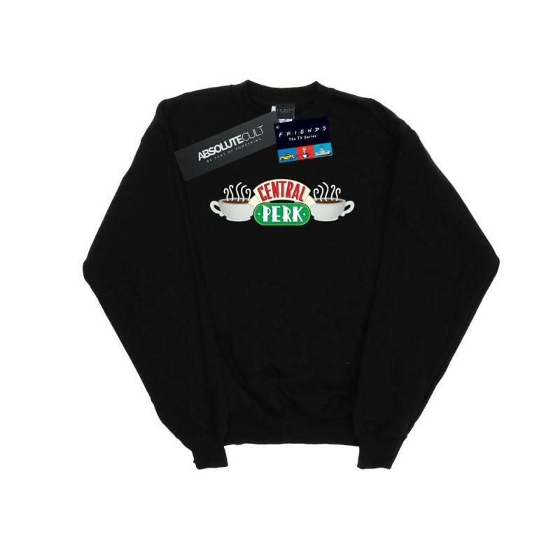 Central Perk Sweatshirt Mädchen Schwarz 152-158 von Friends