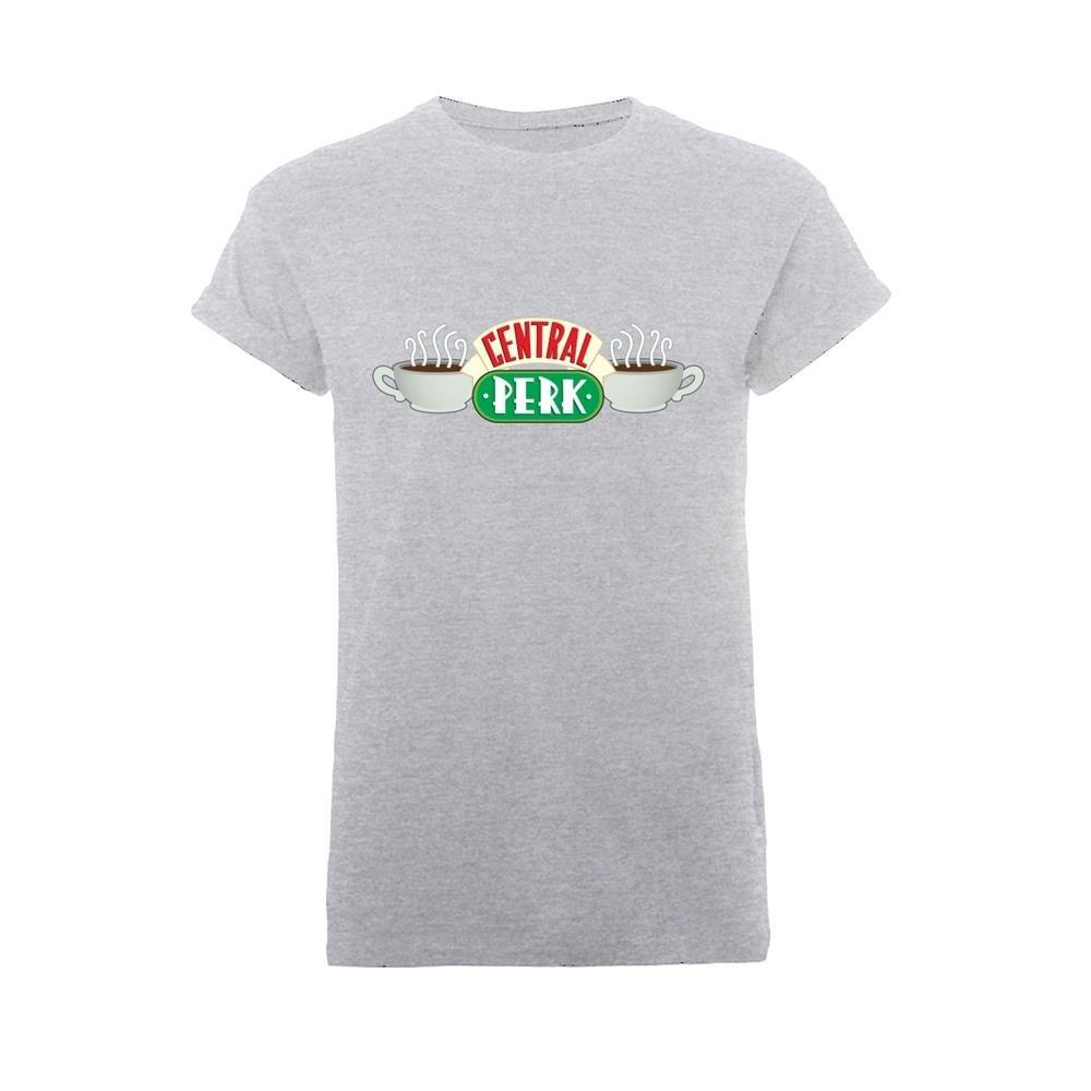 Central Perk Tshirt Krempelärmel Damen Grau L von Friends