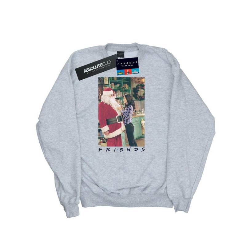 Chandler Claus Sweatshirt Damen Grau XL von Friends