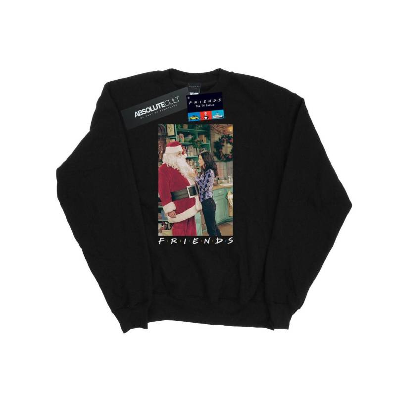 Chandler Claus Sweatshirt Herren Schwarz M von Friends