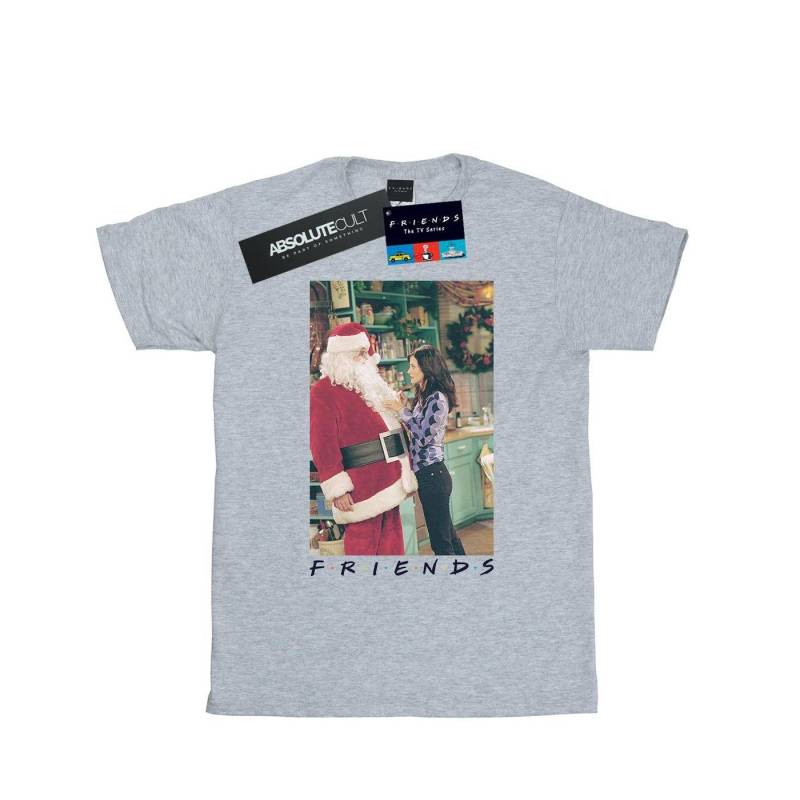 Chandler Claus Tshirt Jungen Grau 116 von Friends