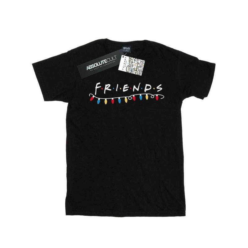 Christmas Lights Tshirt Damen Schwarz 3XL von Friends