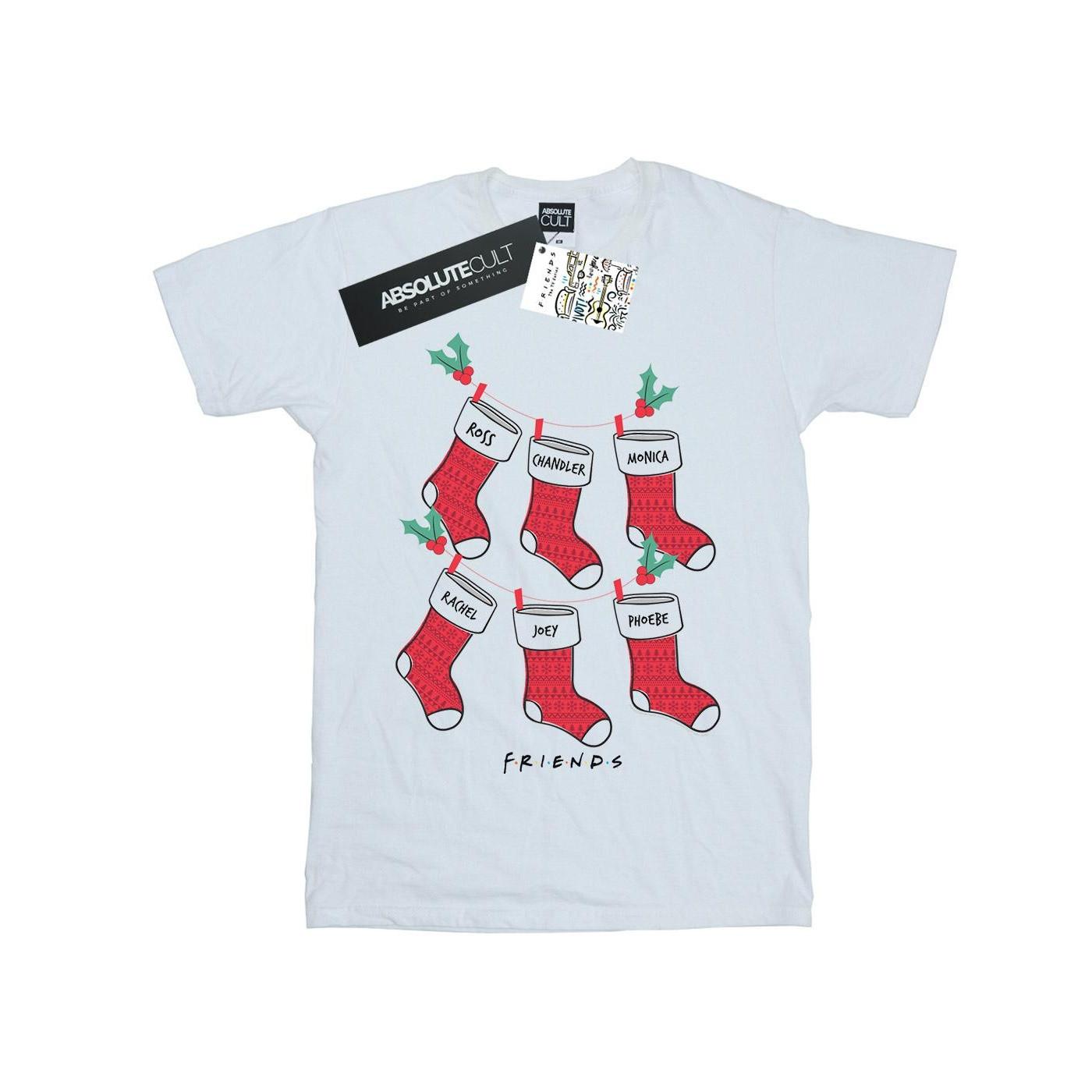 Christmas Stockings Tshirt Herren Weiss 4XL von Friends
