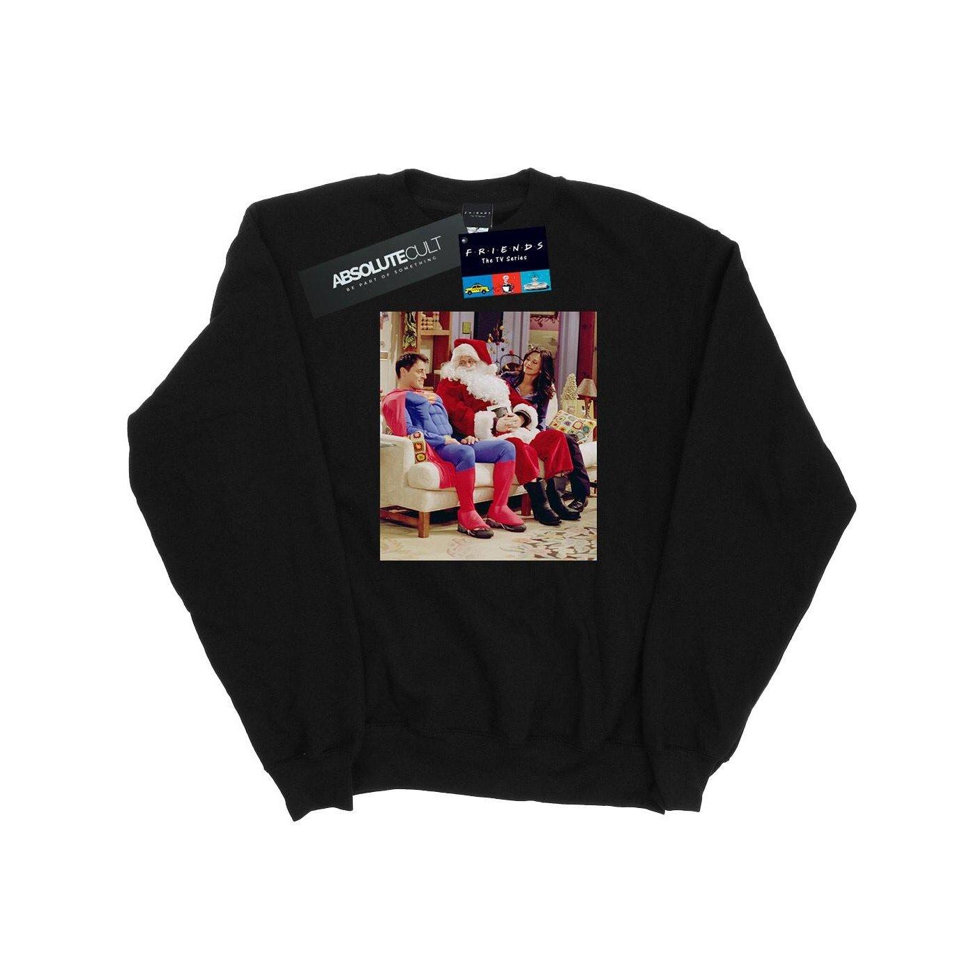 Couch Santa Sweatshirt Damen Schwarz M von Friends