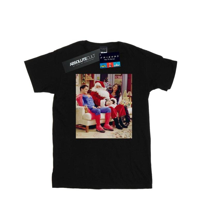 Couch Santa Tshirt Herren Schwarz 3XL von Friends