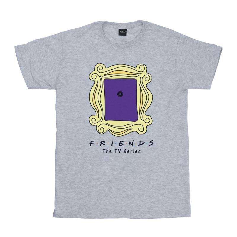 Door Peephole Tshirt Jungen Grau 116 von Friends