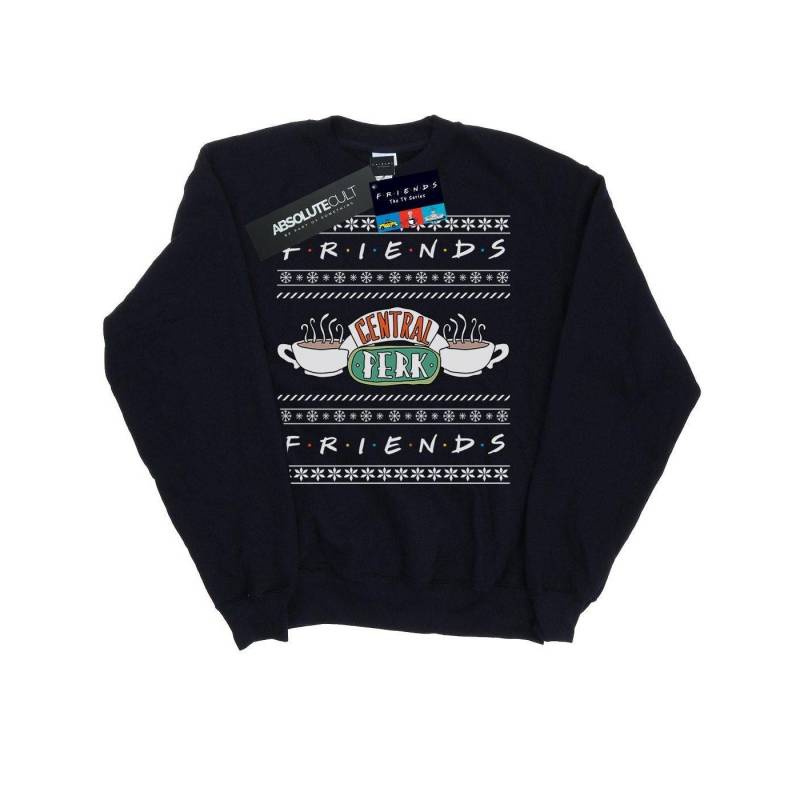 Fair Isle Central Perk Sweatshirt Jungen Marine 152-158 von Friends