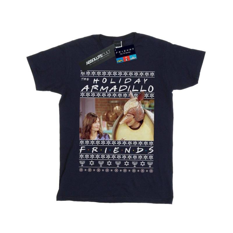 Fair Isle Holiday Armadillo Tshirt Jungen Marine 116 von Friends