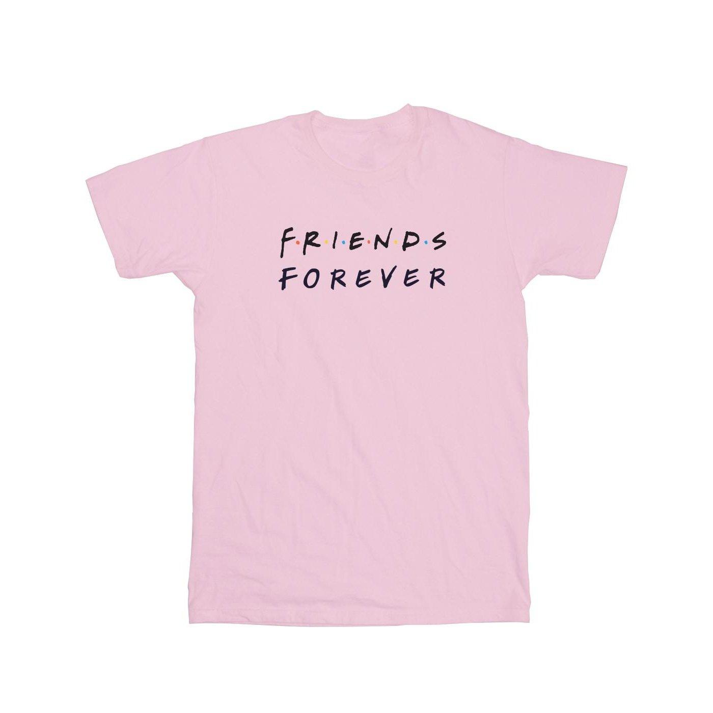 Forever Logo Tshirt Herren Pink S von Friends