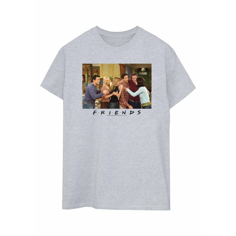 Group Photo Apartment Tshirt Damen Grau L von Friends